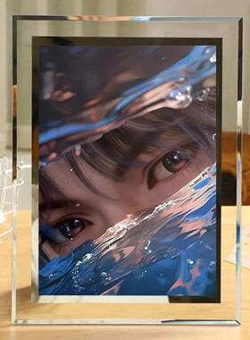 恋与深空沈星回黎深祁煜周边乙游玻璃相框摆件立牌送闺蜜生日礼物