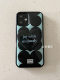 Корейская ниша ins nice simple flower black edge case мобильный телефон 14promax/13 подходит для Apple 14promax/11/13promax/12 Все включено 15pro Новая модель 16pro