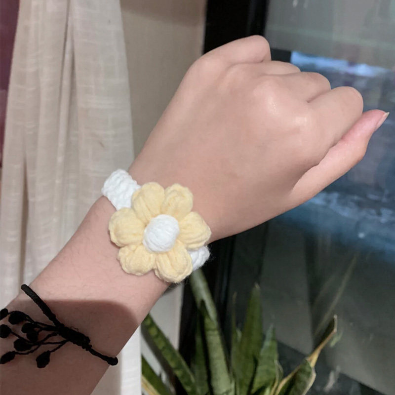 唯骛小熊兔子毛线手环手工钩织diy材料包自制礼物兔