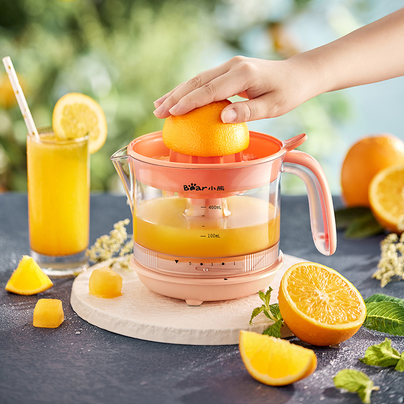 小熊电动榨橙汁机小型家用全自动榨汁机炸果汁橙子压榨器渣汁分离 - 图2