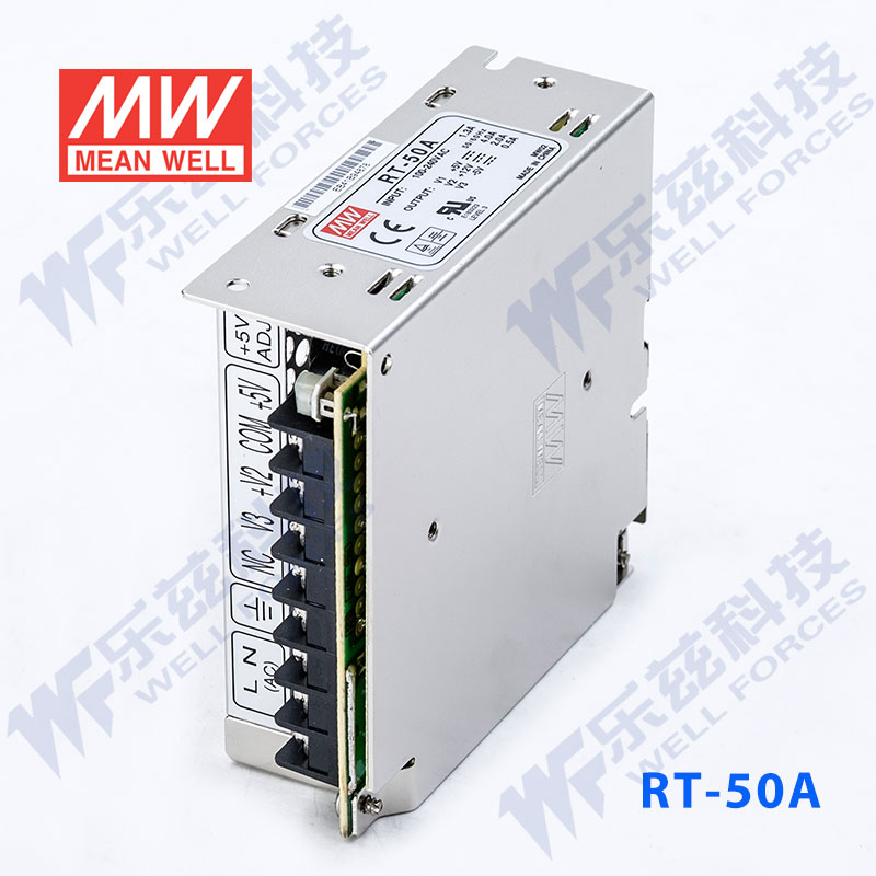 RT-50A台湾明纬12V正负5V三路开关电源47W 5V4A+12V2A-5V0.5A - 图3