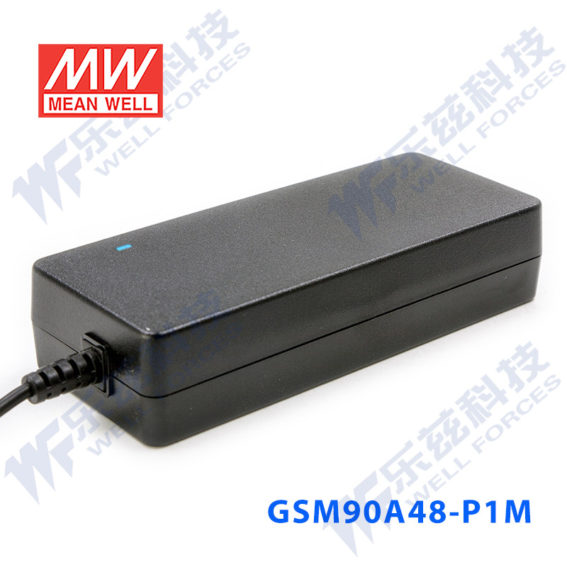 GSM90A48-P1M台湾明纬90W48V电源适配器直流稳压1.87A三插,医疗级 - 图1