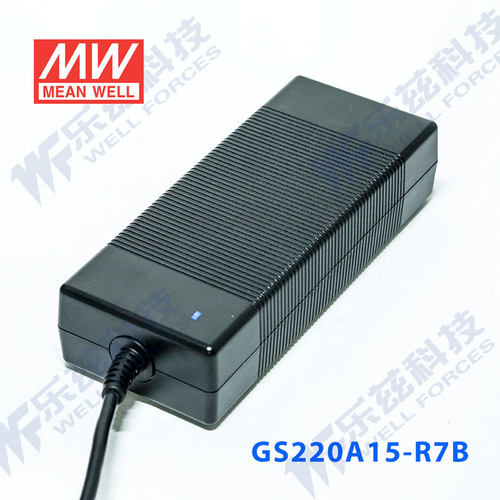 特价明纬15V工业电源适配器220W GS220A15-R7B节能三插CCC认证 - 图0
