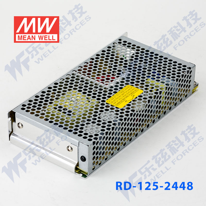 RD-125-2448 台湾明纬24V48V开关电源125W直流稳压24V2A+48V2A - 图3