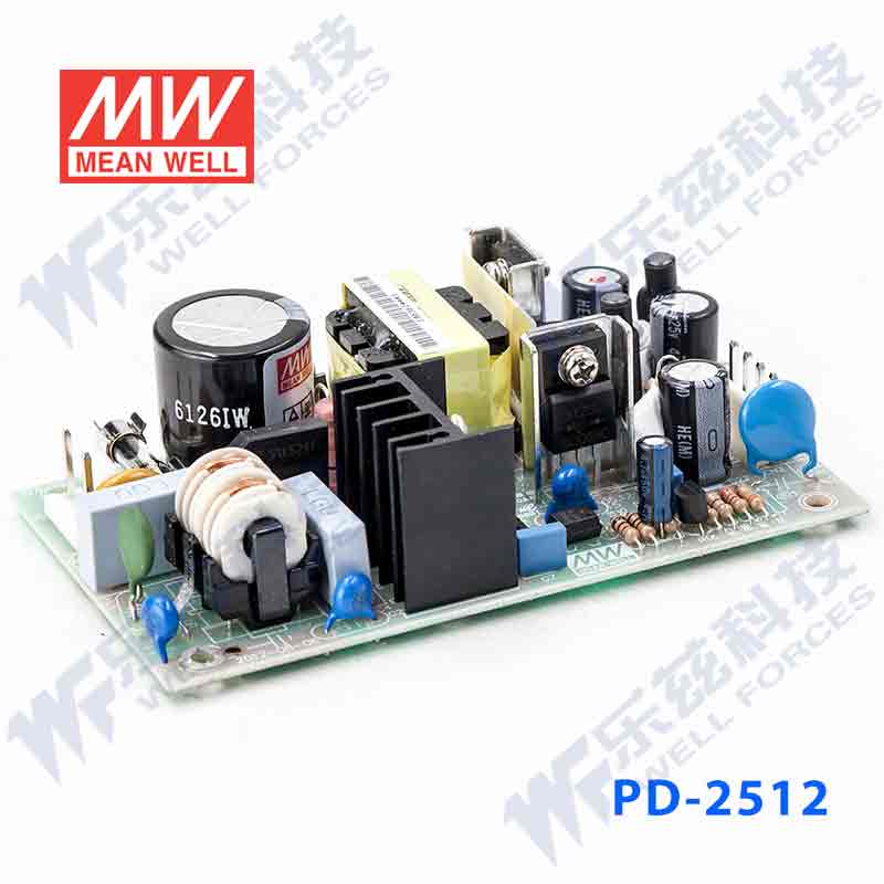 PD-2512台湾明纬24W 正负12V稳压PCB裸板双路电源12V1.2A-12V1.2A - 图3