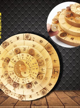 阴阳奇门遁甲热卖桌面摆件罗盘
