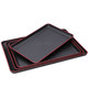 Sushi melamine rectangular black red hotel room tray