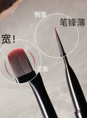 豆蔻紫檀美甲笔刷套装建构方圆笔万能笔粗彩绘笔秋菊拉线笔调胶棒