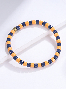 唯曼经典波西米亚彩色串珠手链女