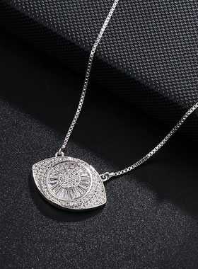 唯曼精致项链吊坠饰品锁骨链女