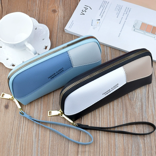 Маленькая сумка клатч, длинный бумажник, универсальный вместительный и большой кошелек, 2020