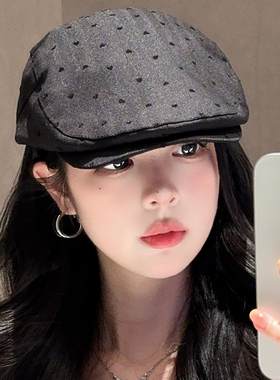 日系复古前进帽女秋天