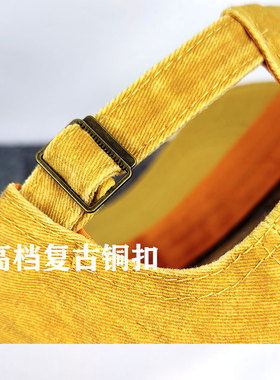 水洗做旧棒球帽男女通用