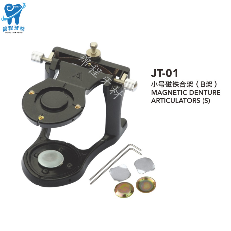 牙科颌架磁铁咬合架 解刨式咬合架大号小号牙科技工咬颌架C架B架 - 图1