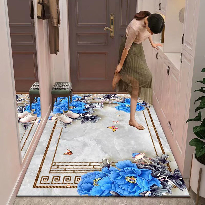 新中式金钻绒进门门垫大门口入户门蹭脚蹭土垫可裁剪玄关满铺地垫,淘宝优惠券,粉丝福利购,淘宝优惠卷