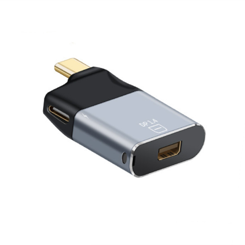 TYPE-C转HDMI/大DP/迷你DP/VGA/PD/RJ45千兆网卡转换器高清转换盒 - 图3