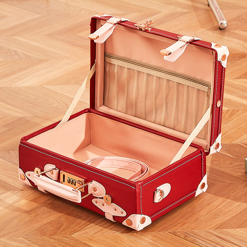 uniwalker结婚箱陪嫁箱红皮箱手提箱新娘嫁妆彩礼箱婚庆箱官箱包,淘宝优惠券,粉丝福利购,淘宝优惠卷