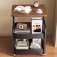 Second-hand movable storage trolley side table coffee table