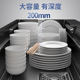 Kitchen sink large single sink thickened nano 304 stainless steel sink household sink under counter sink