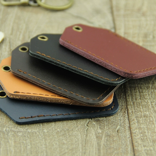 Маленький защитный чехол, кожаный чехол для проездного и картхолдер, брелок, для удостоверения личности