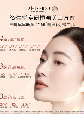 资生堂盼丽风姿透白淡斑精华露