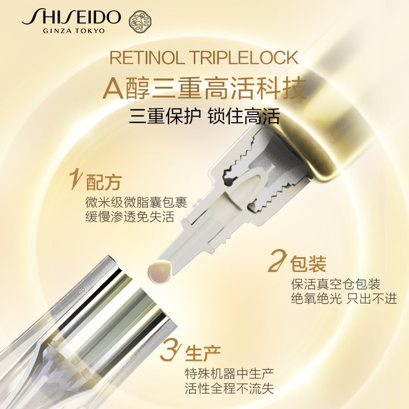 【天猫U先】 全新资生堂[小针管]眼霜2ml 派样试用 - 图0