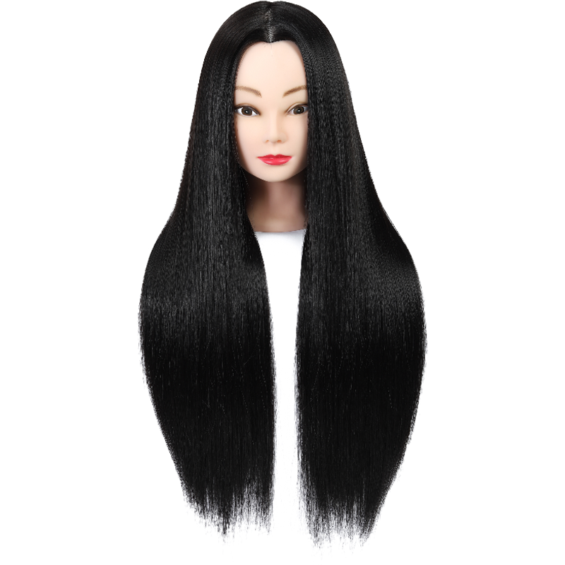 假发头模练习盘发编发化妆公仔头仿真发假人头模型美发模特头旋头,淘宝优惠券,粉丝福利购,淘宝优惠卷