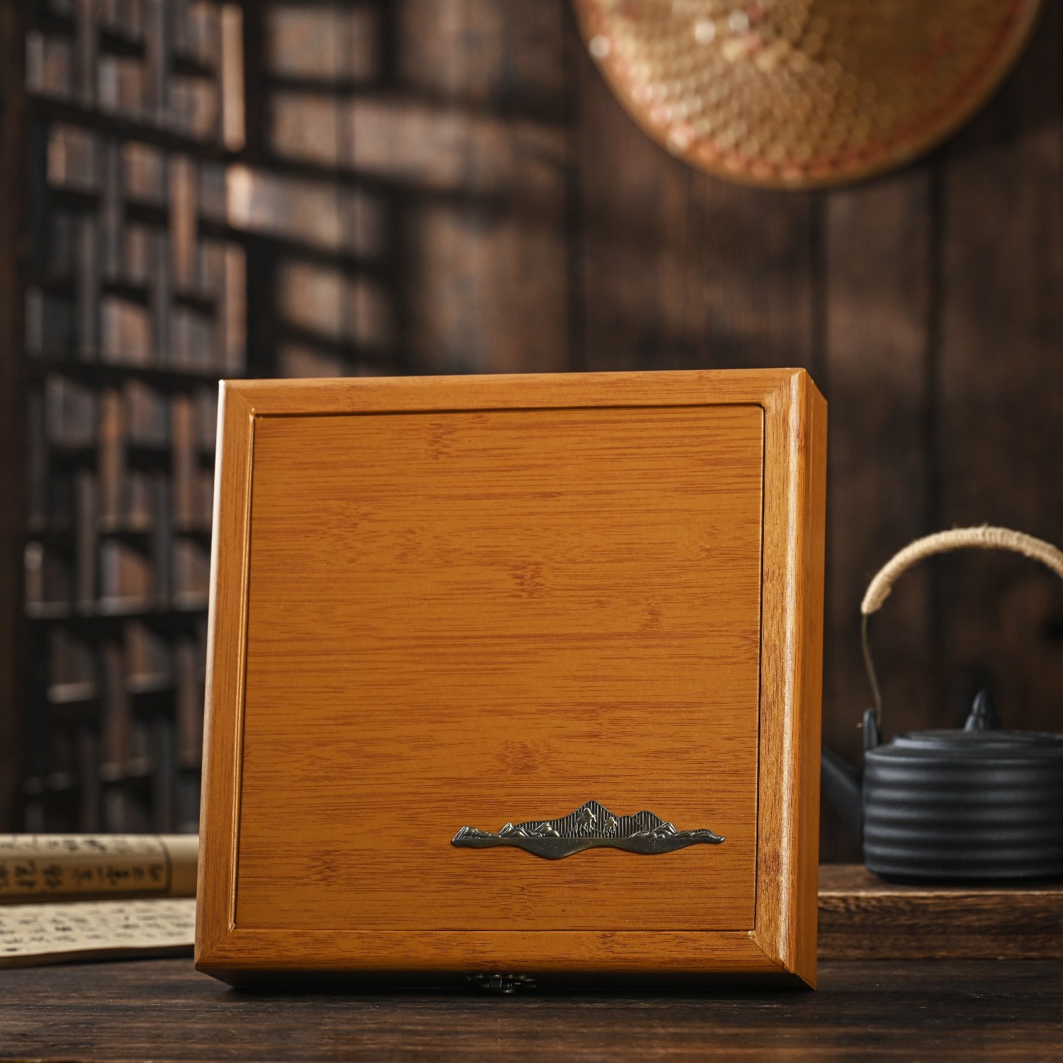 高档仿木艺200g单饼礼盒357克茶饼包装盒福鼎白茶普洱茶包装盒,淘宝优惠券,粉丝福利购,淘宝优惠卷