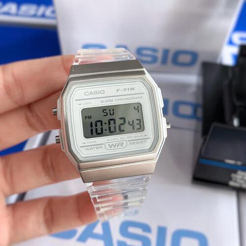 【便宜又好戴】日版卡西欧CASIO F-105W塑胶方块电子手表男女表钢 - 图2