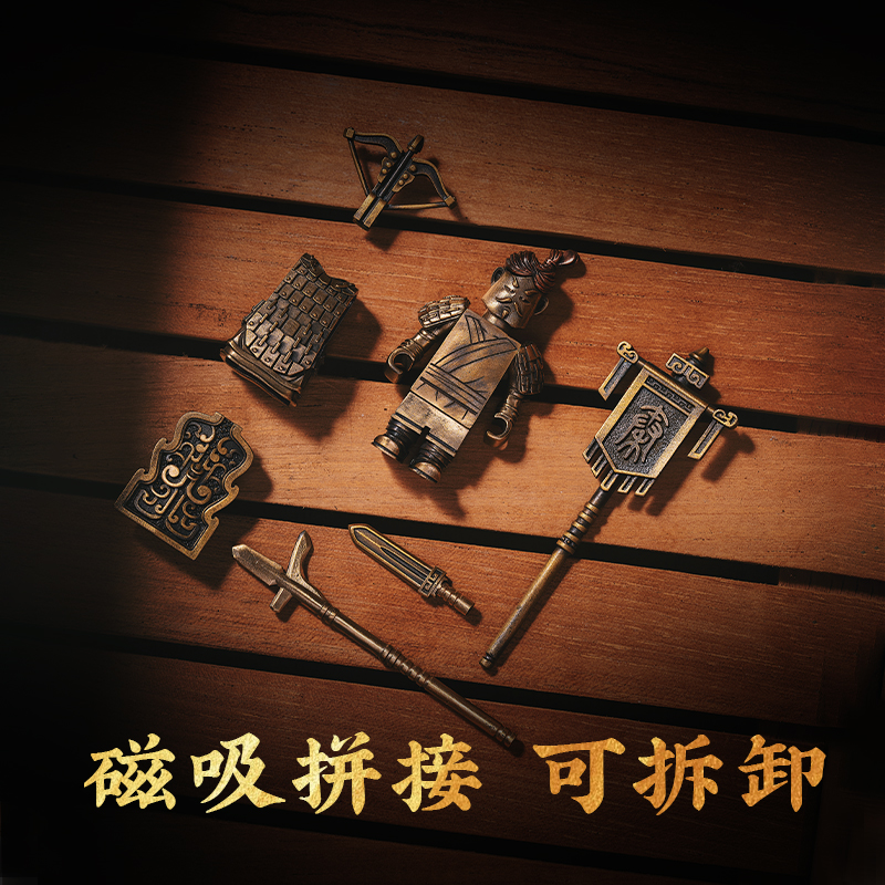 【琢匠 秦始皇帝陵博物院】兵马俑模型小摆件桌面装饰品创意礼物 - 图2