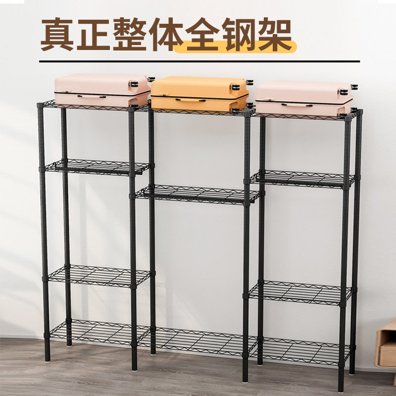 衣柜家用卧室出租房结实耐用收纳简易布衣柜组装加粗加厚全钢架
