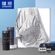 Bodybuilding for mens underpants male triangle pants head pure cotton summer short pants underpants mens all-cotton breathable triangular underpants men s