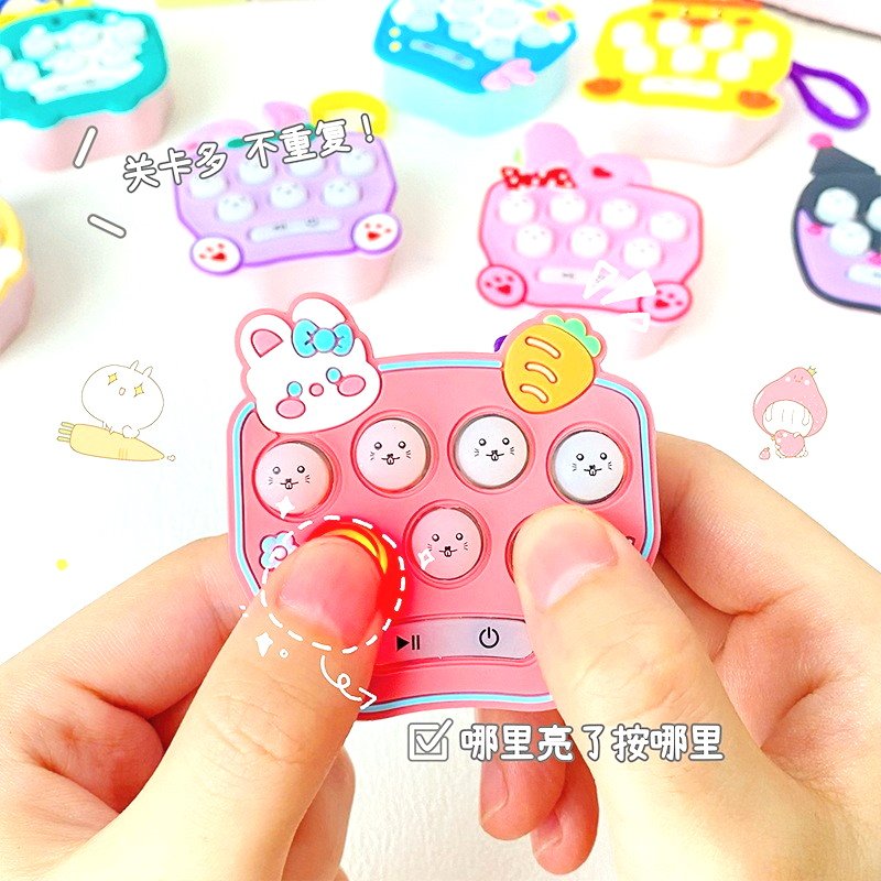 卡通声光益智打地鼠玩具新年元旦圣诞节礼品幼儿园儿童礼物伴手礼