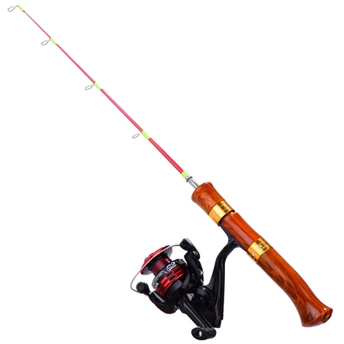 Ледяной рыбацкий стержень установлена ​​Ультра короткая мини -зимняя рыбалка Рыбалка