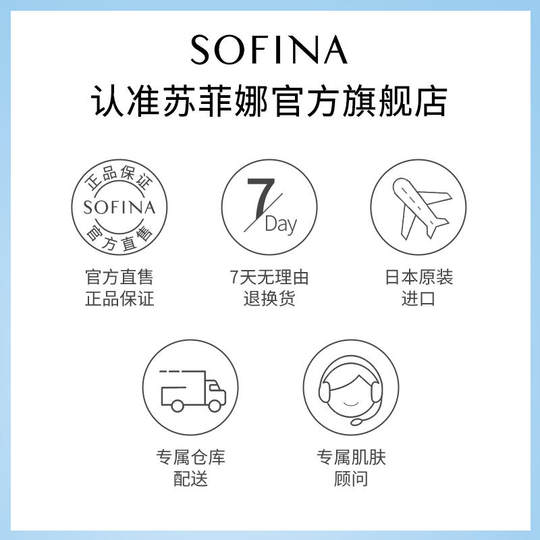 SOFINA苏菲娜隔离霜控油妆前乳服帖不易卡粉油皮打底遮瑕提亮肤色