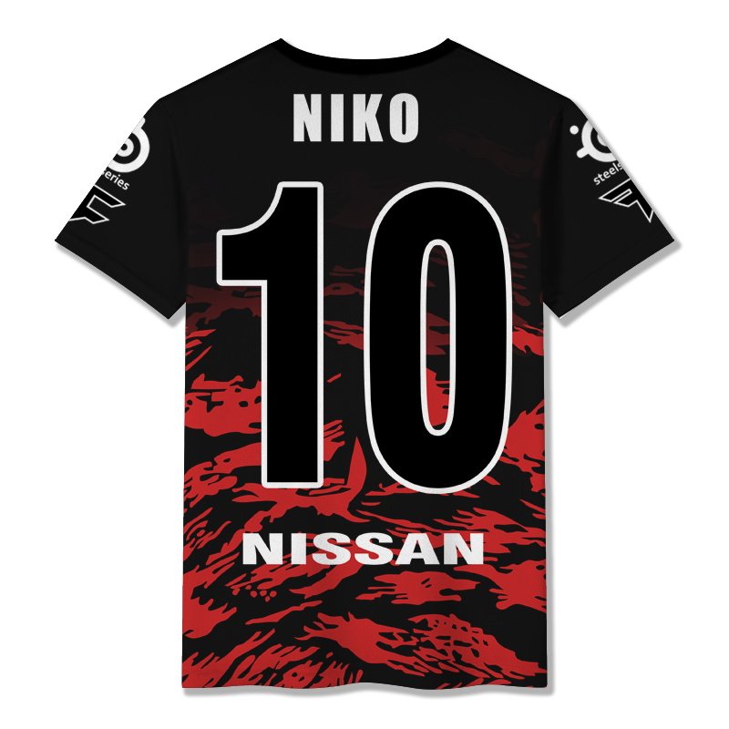 faze可定制id电竞服体恤比赛队服 绅图仕T恤