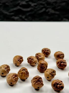 星玺正宗印度老山檀香手串18罗汉配一体三通高油密佛珠原创款