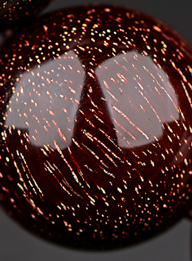 星玺印度小叶紫檀手串孤品收藏s