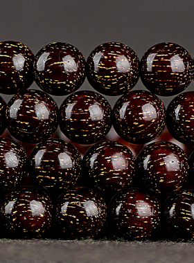 印度小叶紫檀爆满多圈男女款手链