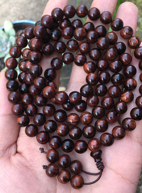 虎纹手串虎纹男女款海南黄花梨