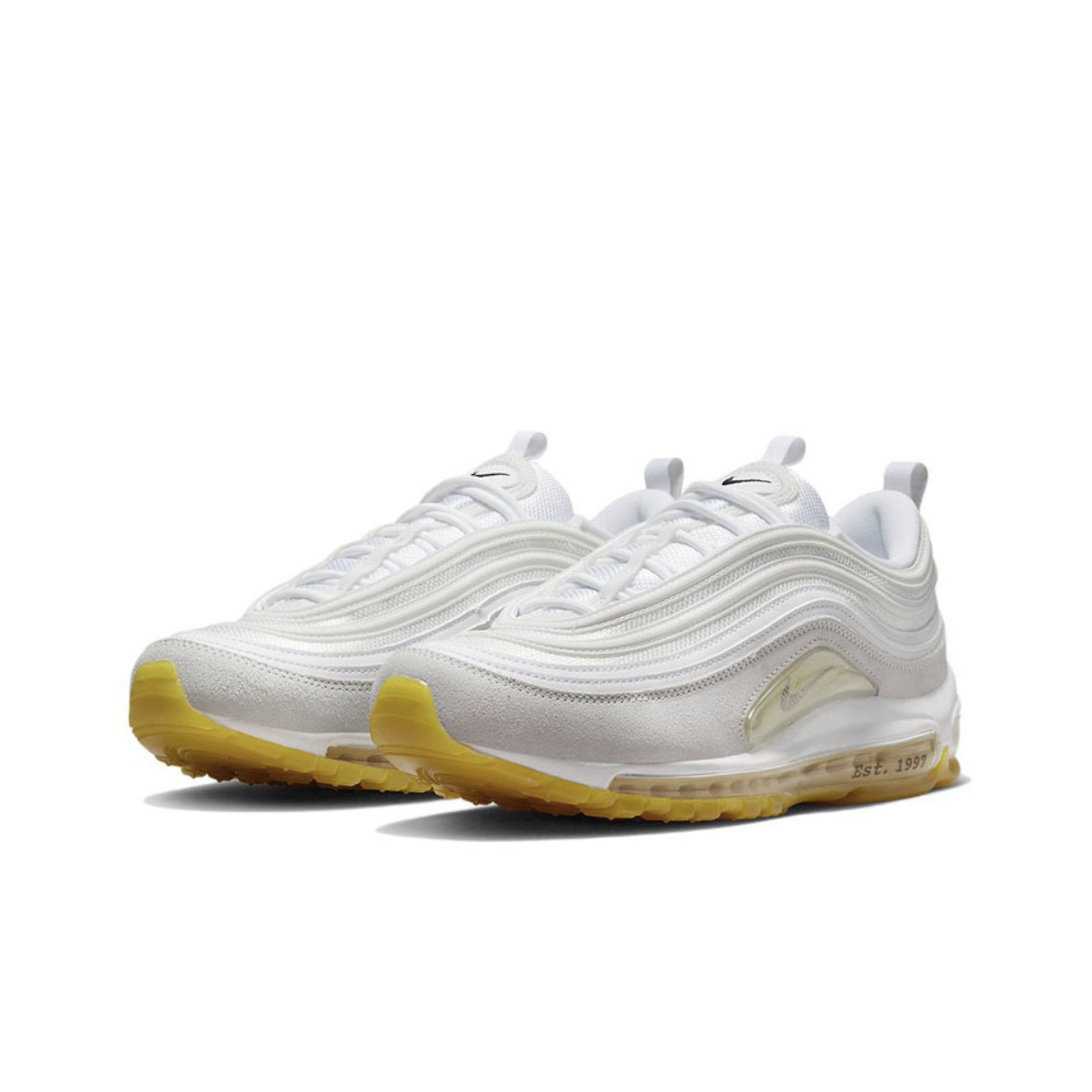 Nike Air Max 97耐克正品复古男子低帮气垫跑步运动休闲鞋DQ8961-图0