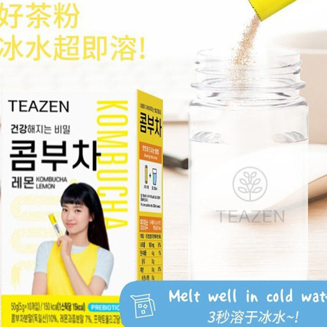 Korean TEAZEN Kombucha Fruity Sparkling Water