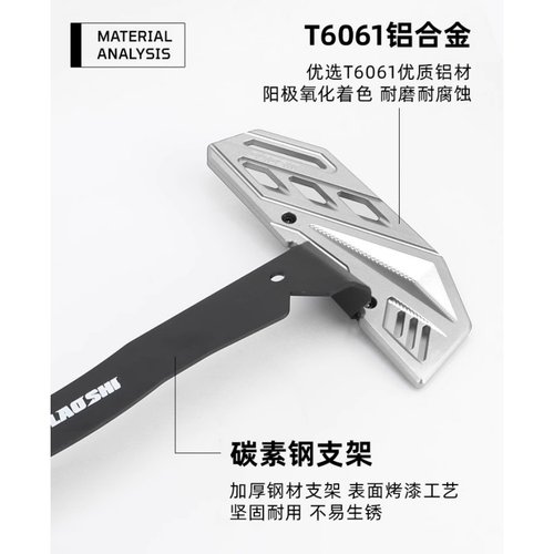 欧老师下沉脚踏九号机械师二代F2Z F90 NZ MZ M3M95C改装加宽踏板 - 图2