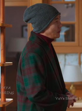老舅崔国明郭京飞同款帽子纯色堆堆帽冷帽显脸小保暖包头帽针织帽