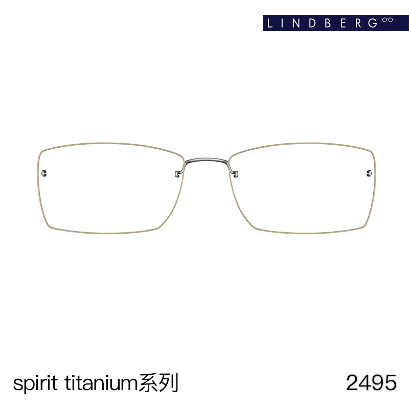 林德伯格LINDBERG spirit titanium系列轻盈无框钛金属近视眼镜架-图3