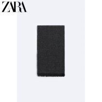 ZARA2023 Winter New Pine Mens Diagonal Textured Texture Scarves 4678400800