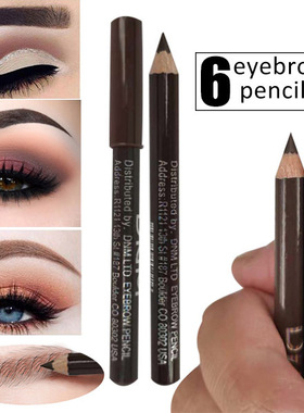 DNM wood dark brown eyebrow pencil waterproof sweat easy