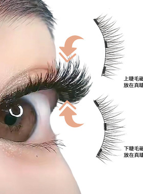 Magnetic Eyelashes Reusable Winged Magnetic 3D Mink lashes