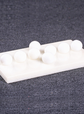 白石阵客厅白玉球天然苏民峰摆件