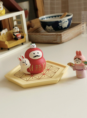 包邮可爱治愈送礼日式桌面树脂